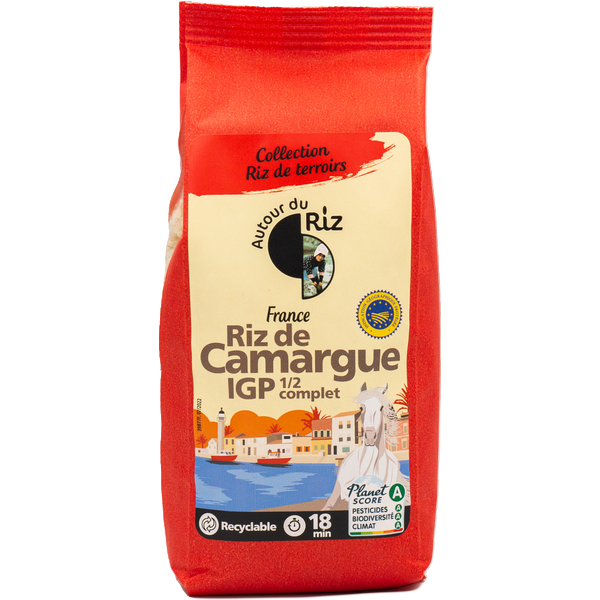 Autour Du Riz -- Riz de camargue igp 1/2 complet (origine France) - 400 g