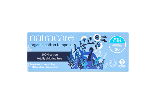 Natracare -- Tampon super sans applicateur x20