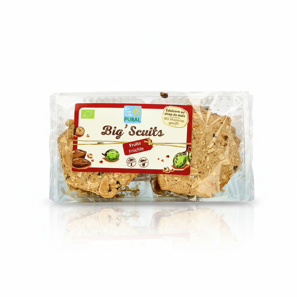 Biscuits aux fruits - sans lactose