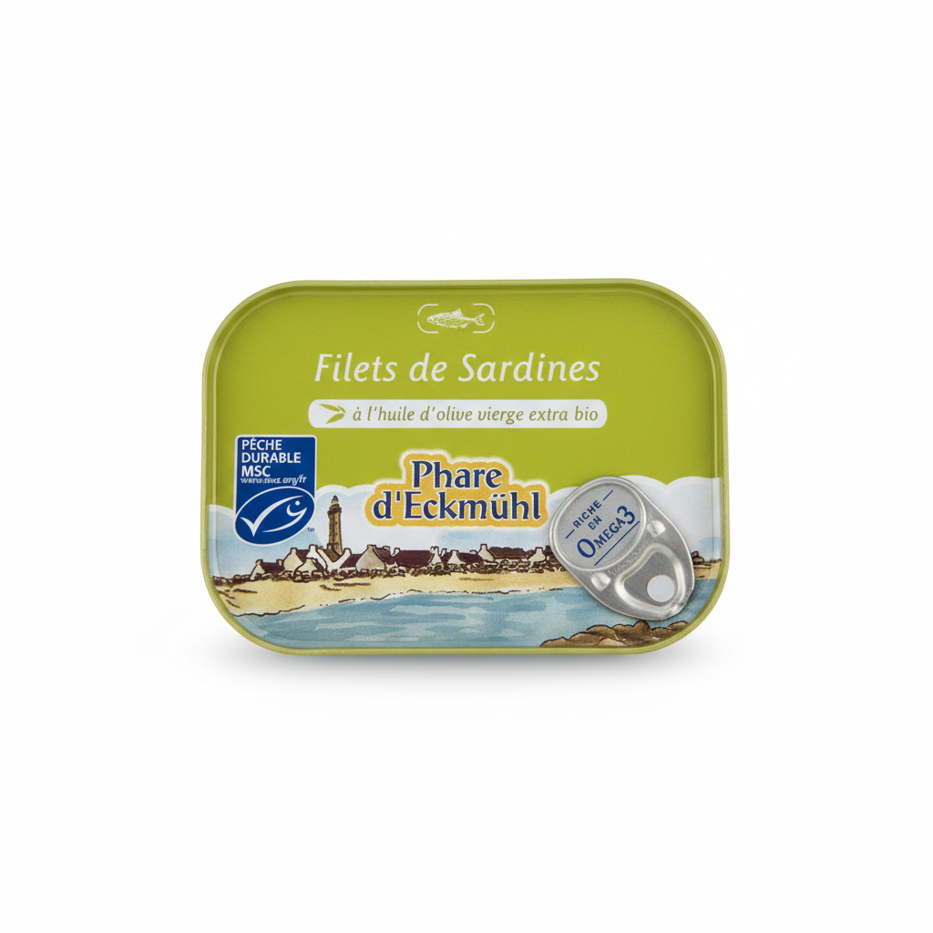 Filets de sardines A l'huile d'olive