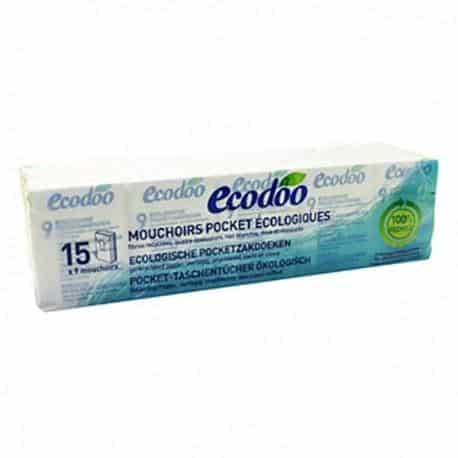 ECODOO -- 15 Etuis de 9 mouchoirs
