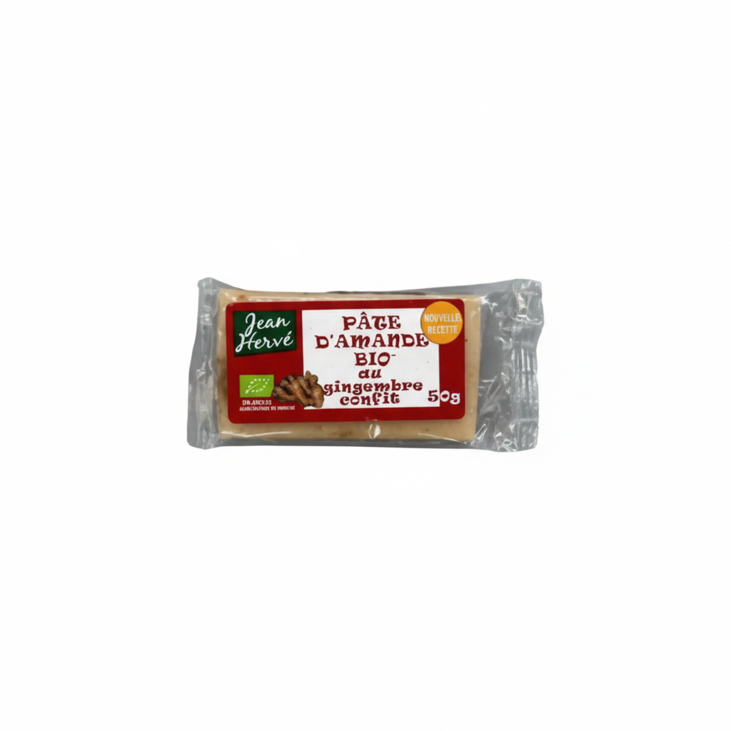 Pate amande gingembre confit