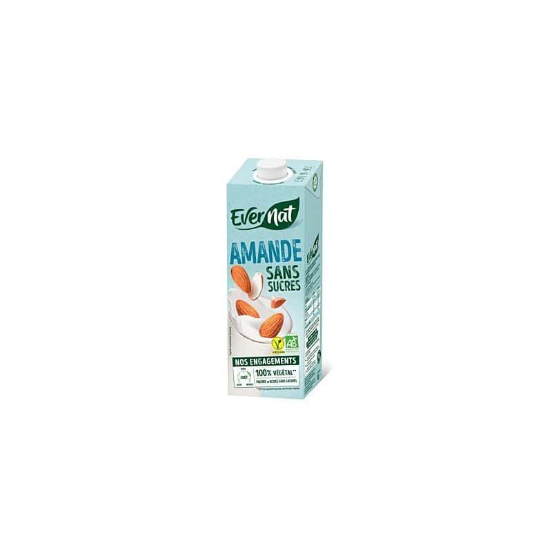EVERNAT -- Boisson douceur amande sans sucre 1l