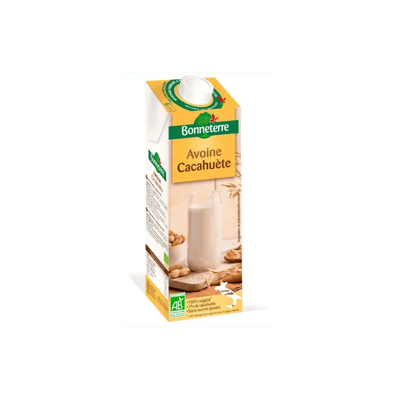 Boisson Avoine Cacahuète 1L