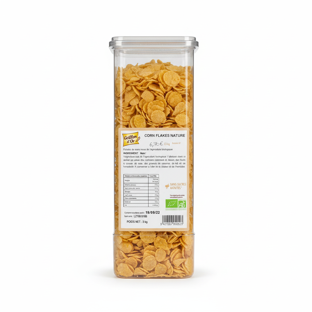 GRILLON D'OR -- Corn flakes nature - vrac - par 500g