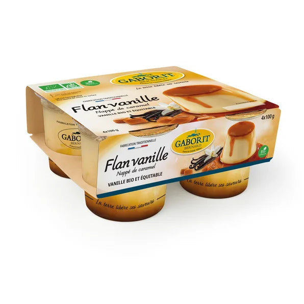 BERNARD GABORIT -- Flan vanille caramel