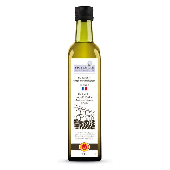 Huile d'olive aop vallée baux provence 500g