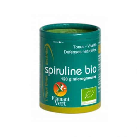 FLAMANT VERT -- Spiruline microgranules 120 g