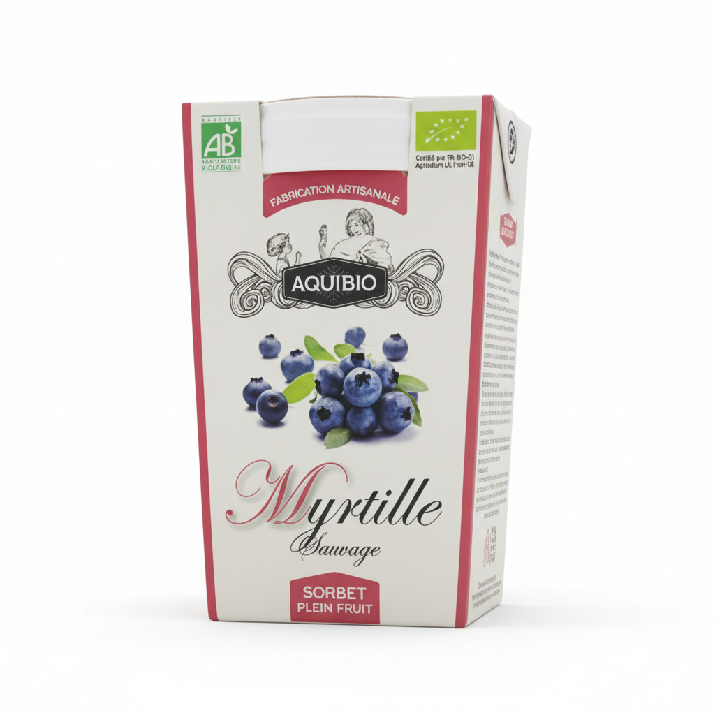 AQUIBIO -- 2.5 - sorbet myrtille
