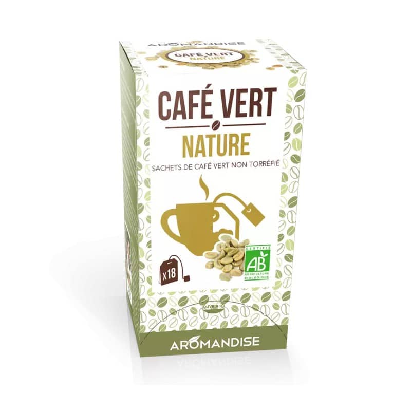 AROMANDISE -- Cafe vert en sachet