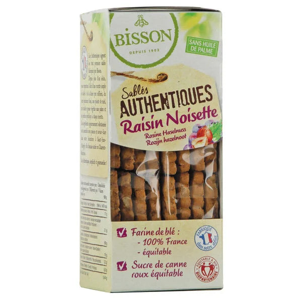 BISSON -- Sables authentiques raisin noisette
