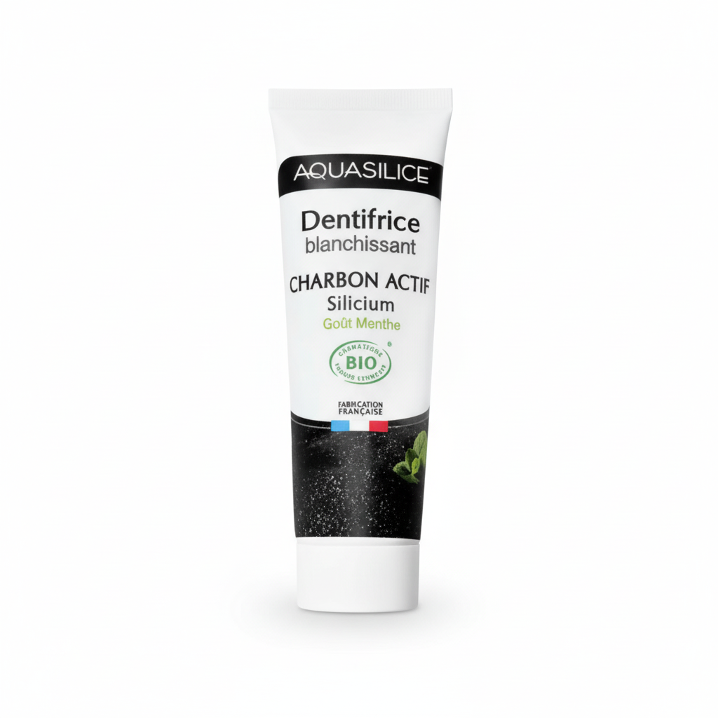 Dentifrice blanchissant charbon actif
