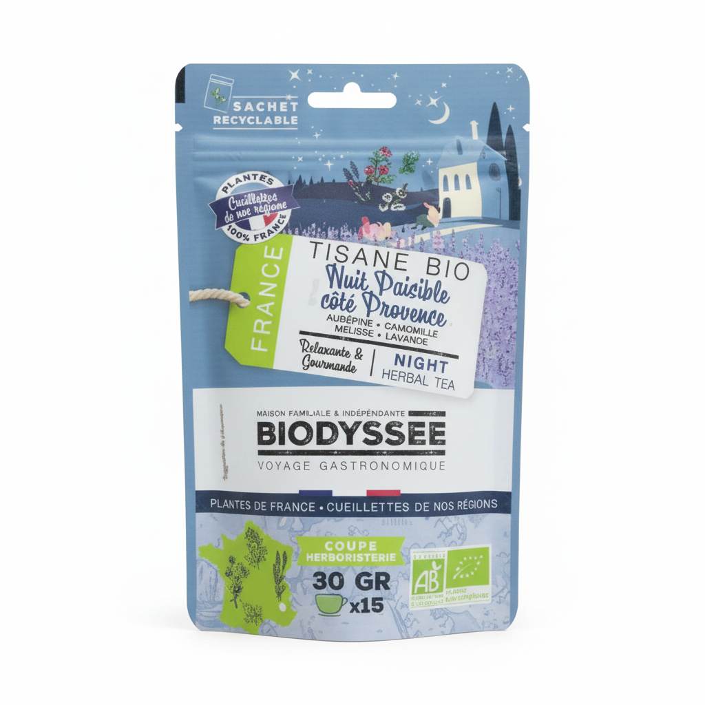 BIODYSSEE -- Tisane nuit paisible cote prov