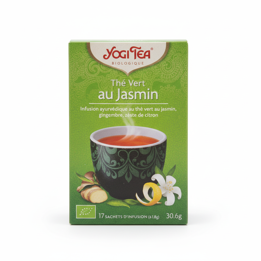 YOGI TEA -- Yogi tea the vert jasmin 34g