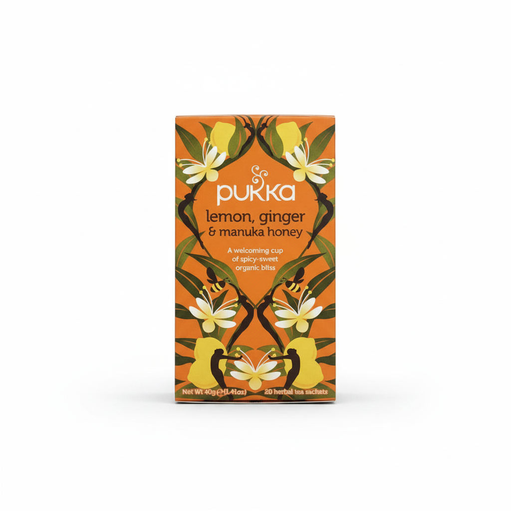 PUKKA -- Infusion citron/miel manuka/gingembre
