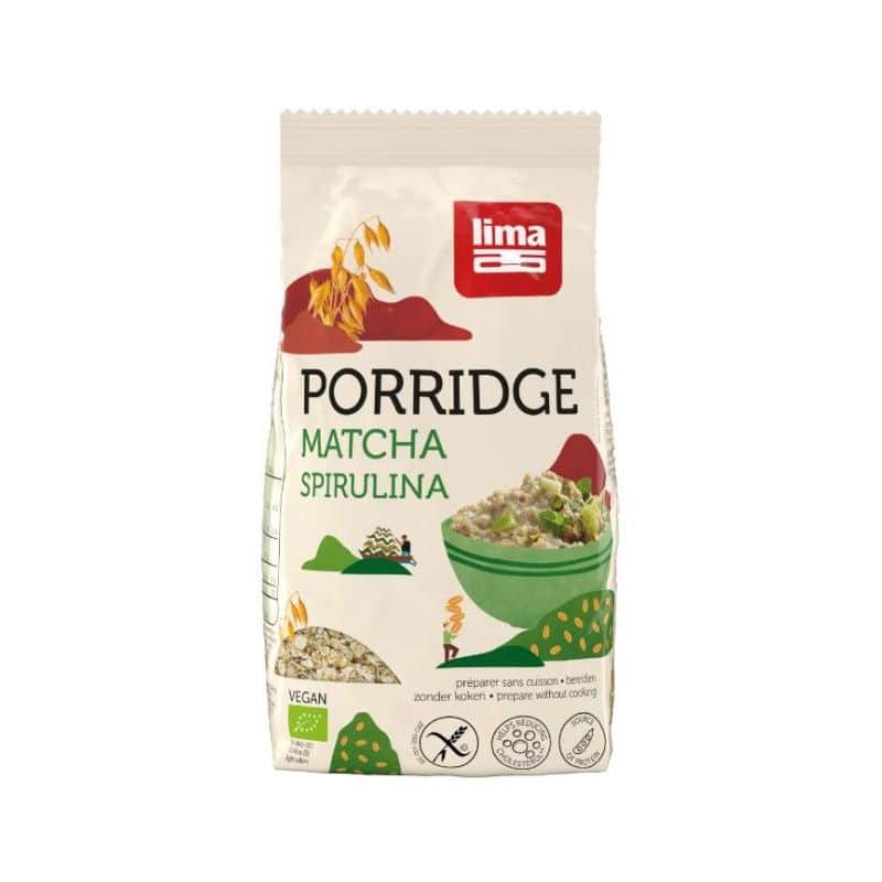 Porridge spiruline matcha 350g