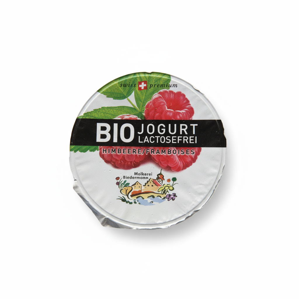 BIEDERMANN -- Yaourt framboise sans lactose