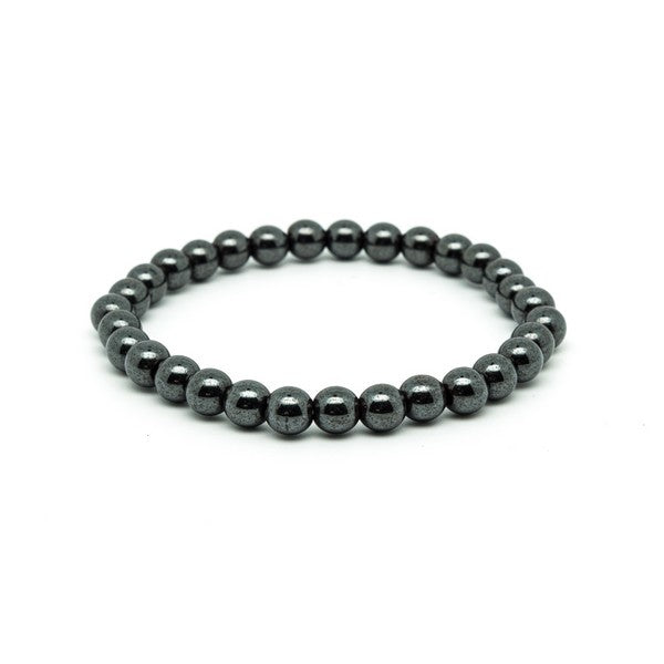 Jolis Baumes -- Bracelet abondance hématite