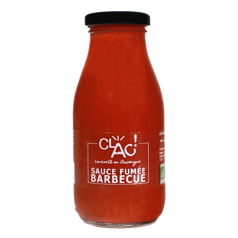 Clac -- Sauce fumée barbecue bio - 250 g