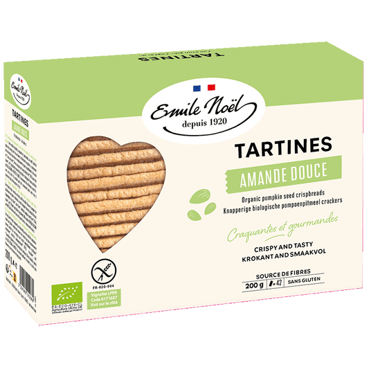 émile Noël -- Tartines sans gluten amande bio - 200 g