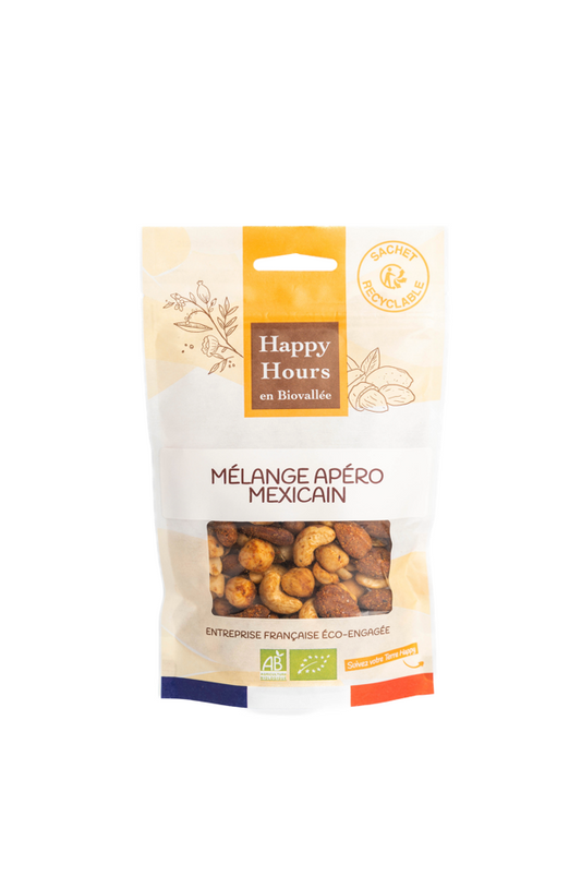 Happy Hours En Biovallée -- DDM 25.03.2025 Sachet mélange mexicain bio - 115 g