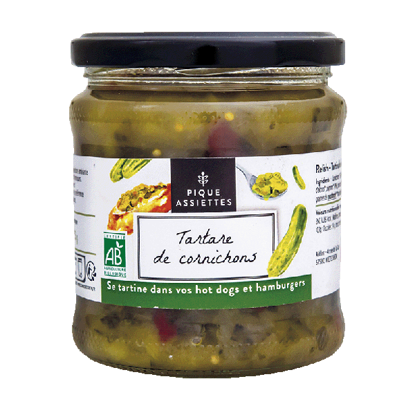 Pique Assiettes -- Tartare de conichons bio - 325 g